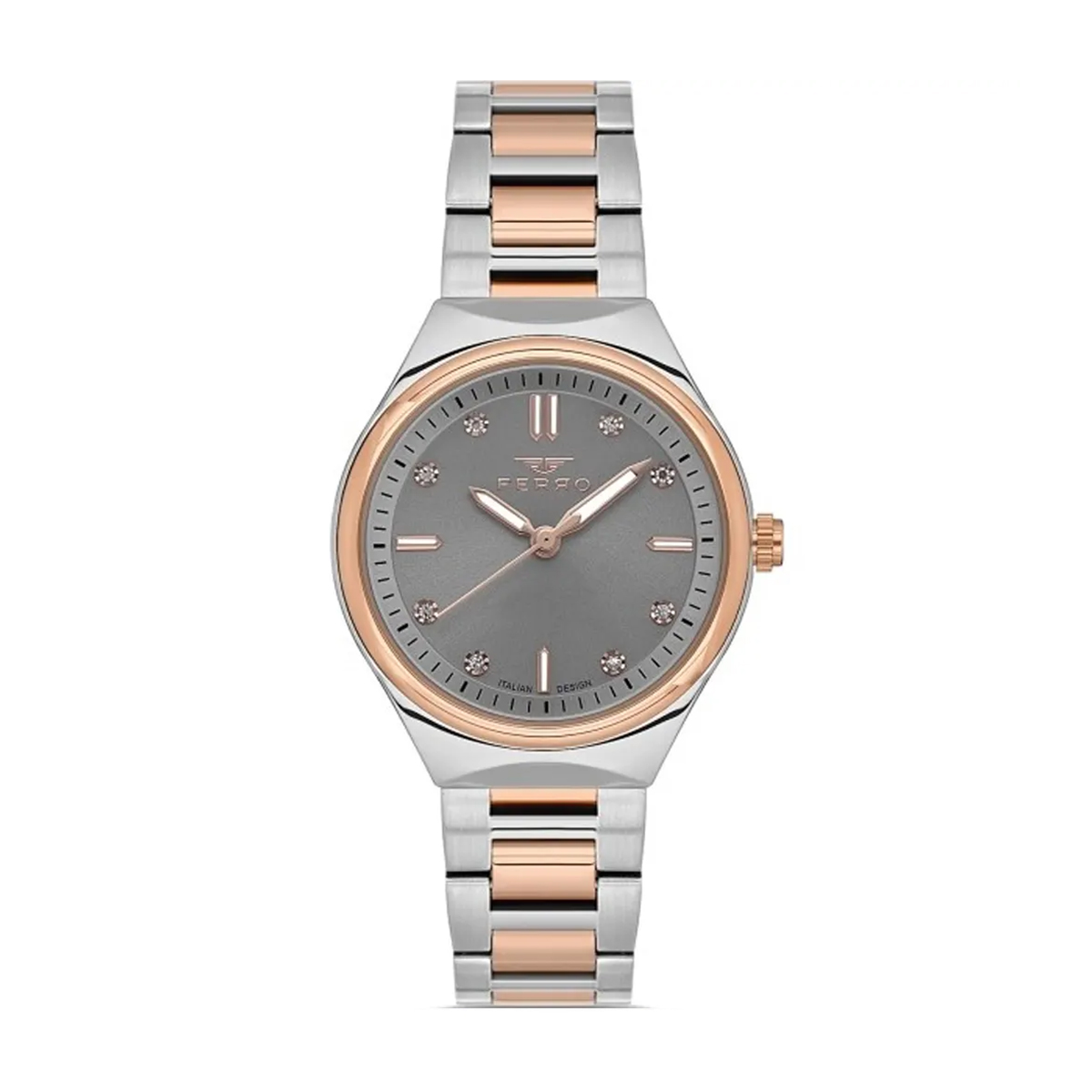 MONTRE FERRO FEMME SIMPLE ACIER